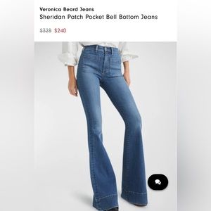 Veronica Beard brand new without tag Sheridan Patch Pocket Bell. Sz 29